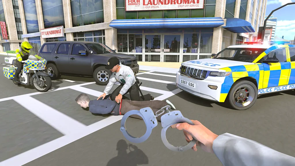 Police Car Driving Motorbike - Jogo de Polícia Android