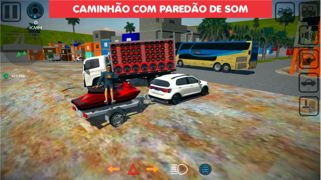 Carros Baixo Favela - Jogo de Carros Rebaixados