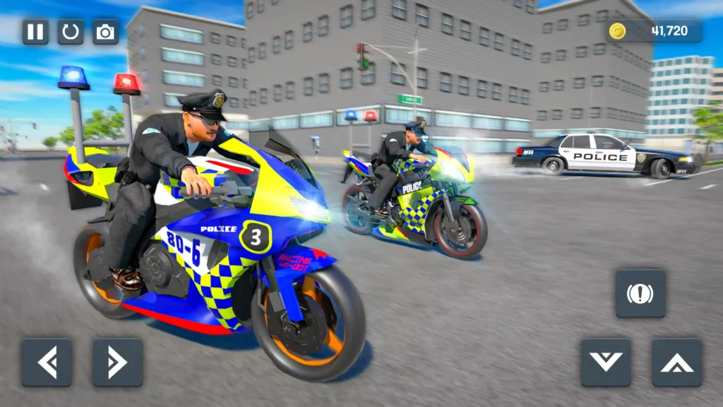 Police Bike Stunt Race - Jogo de Motos de Polícia