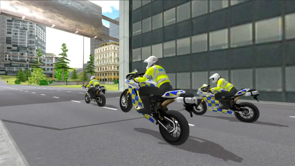 Police Motorbike Simulator 3D - Jogo de Motos de Polícia