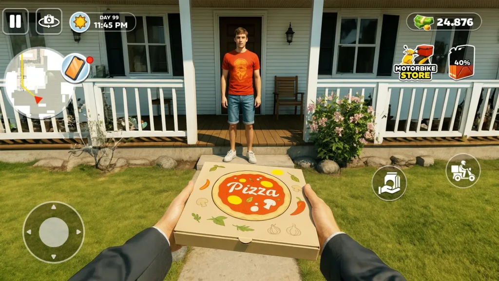 Deliver Till Dawn - Jogo de Entregas para Android