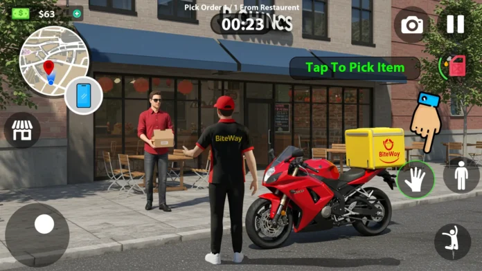 Delivery Rider Life Simulator