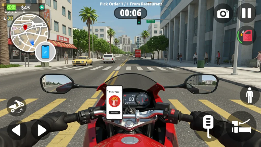 Delivery Rider Life Simulator - Jogo de Entregas