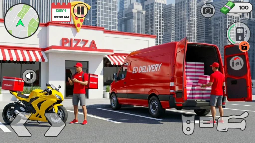 Fast Food Delivery Simulator