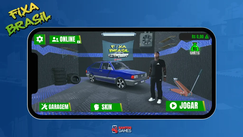 Fixa BR - Jogo de Carros Rebaixados Brasileiros